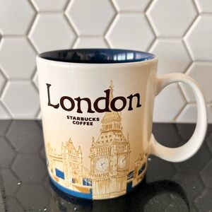 Starbucks London Mug - Cream and Navy